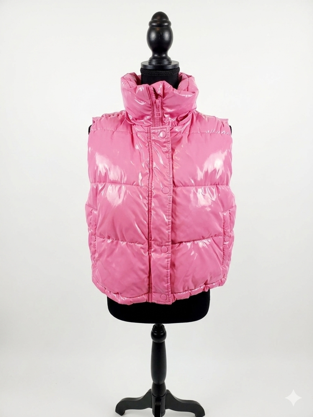 Forever 21 Hot Pink Quilted Vest